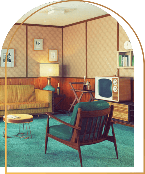 Old Retro Room